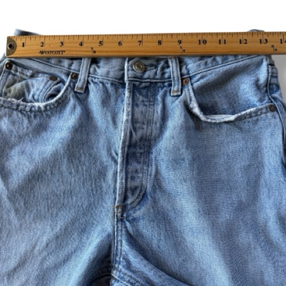 Agolde Relaxed Bootcut Jeans in Curio Wash Size 25 - Picture 8 of 13